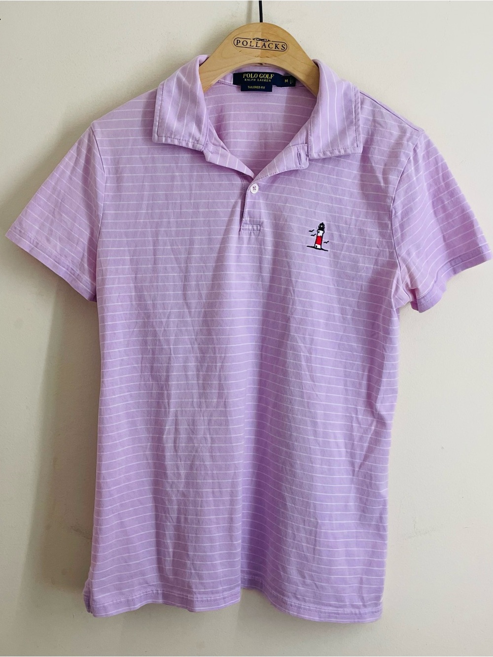 Polo Golf Ralph Lauren Nantucket Sankaty Head Golf Club Polo size M Lavender